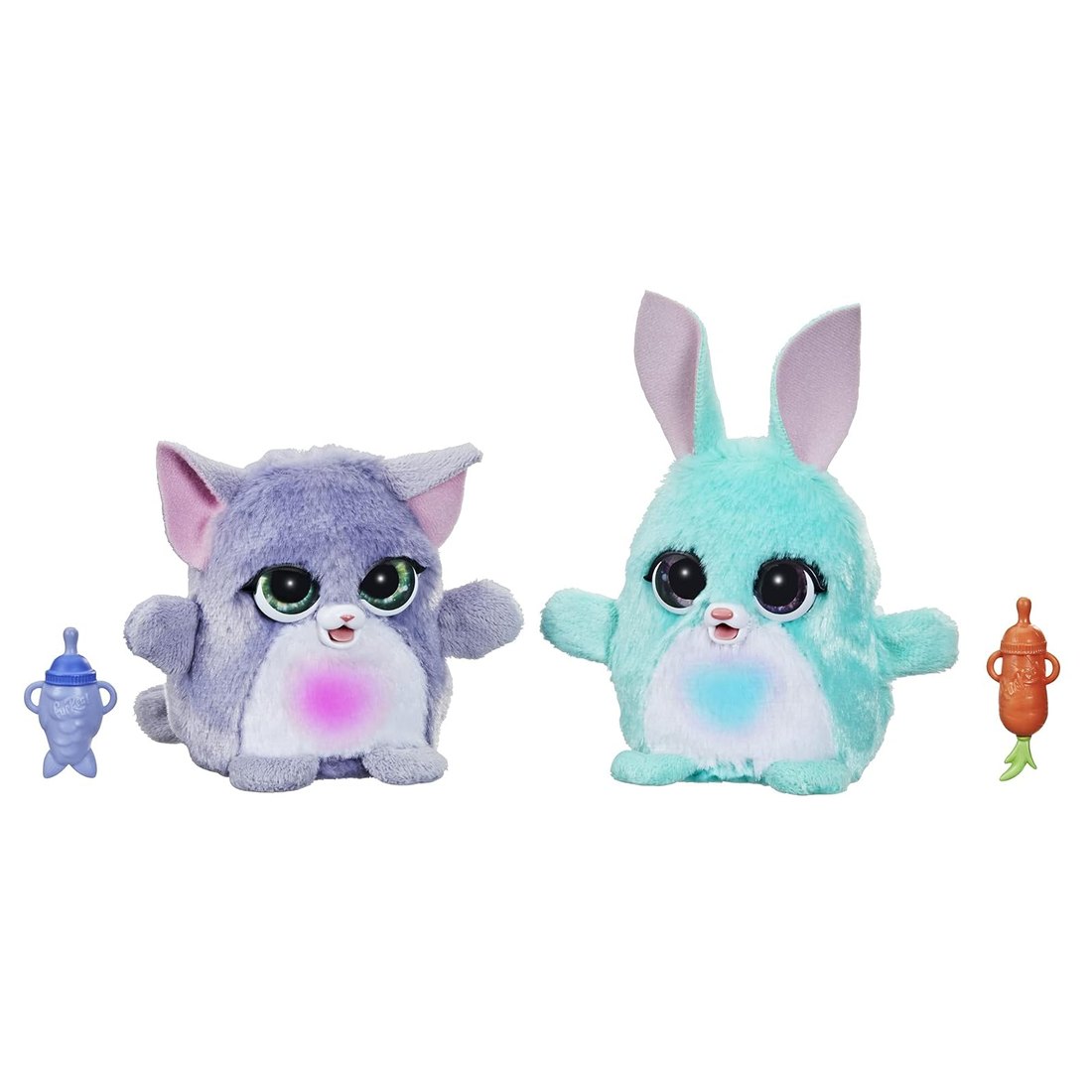 Fuzzalots Kitty and Bunny Color Change — view 2